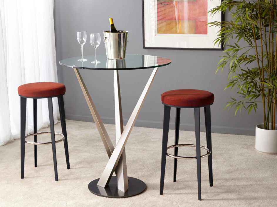 Elite Modern Gus Counter Stool with Round Seat