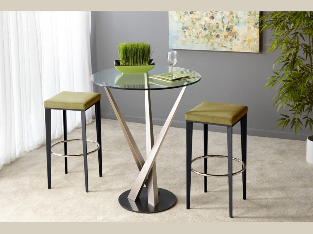 Elite Modern Gus Bar Stool with Square Seat