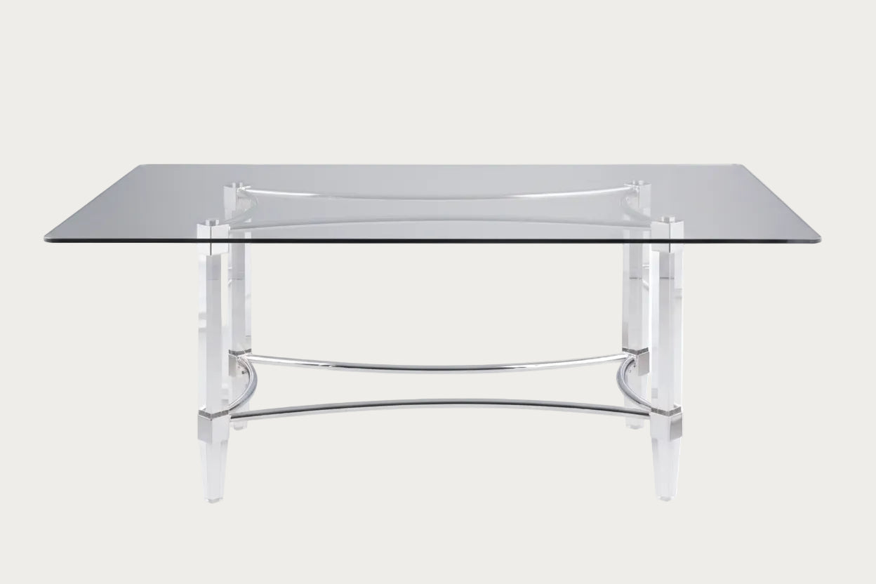 4038 Contemporary Dining Table,  60 inches wide