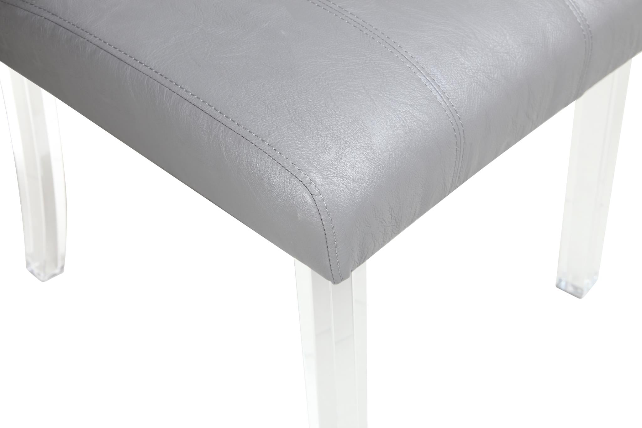 4038 Contemporary Curved Flare-Back Parson Side Chair, Set of 2