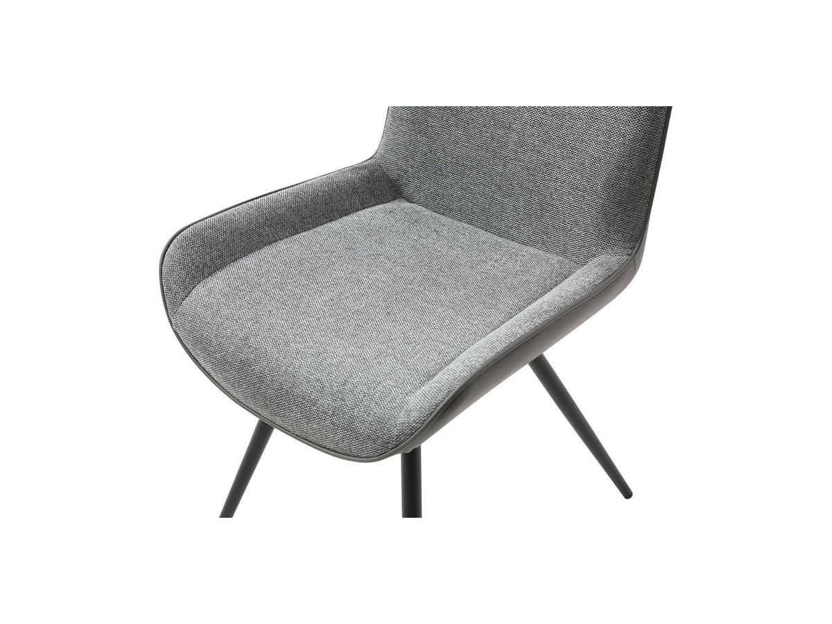 79 - Fabric Chair - Gray