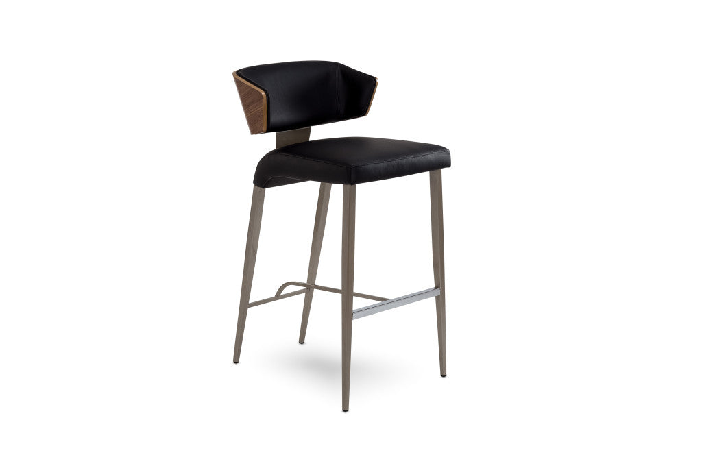 Elite Modern Costa Bar Stool with Wood Back