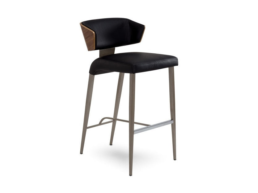 Elite Modern Costa Bar Stool with Wood Back