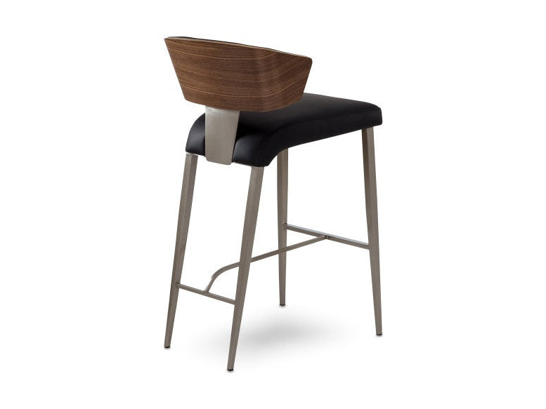 Elite Modern Costa Bar Stool with Wood Back