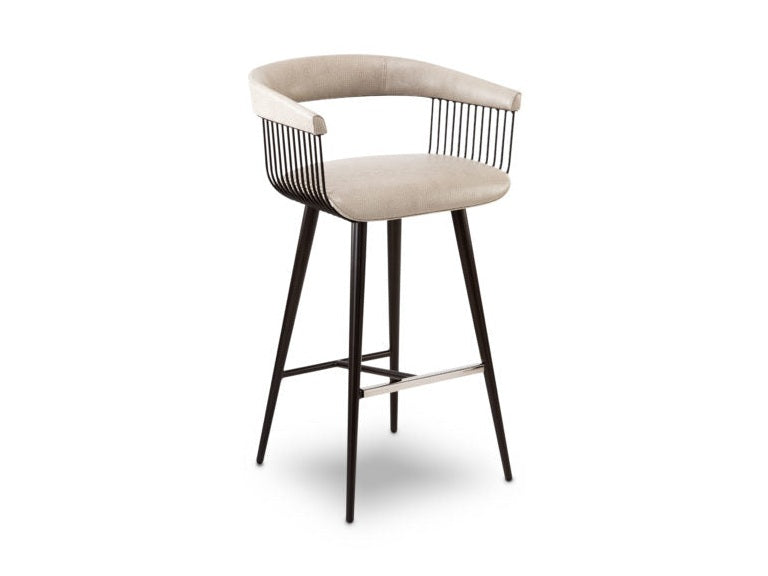 Elite Modern Gianna Bar Stool with Swivel Seat