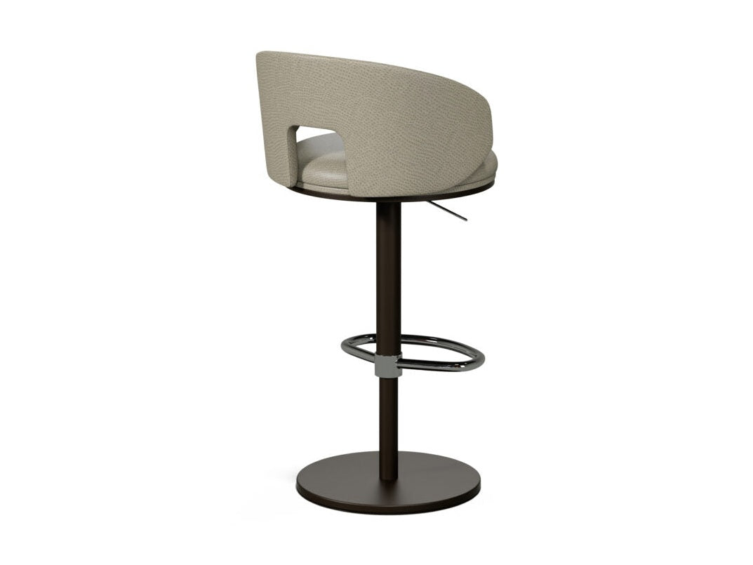 Elite Modern Clay Adjustable Height Swivel Bar Stool