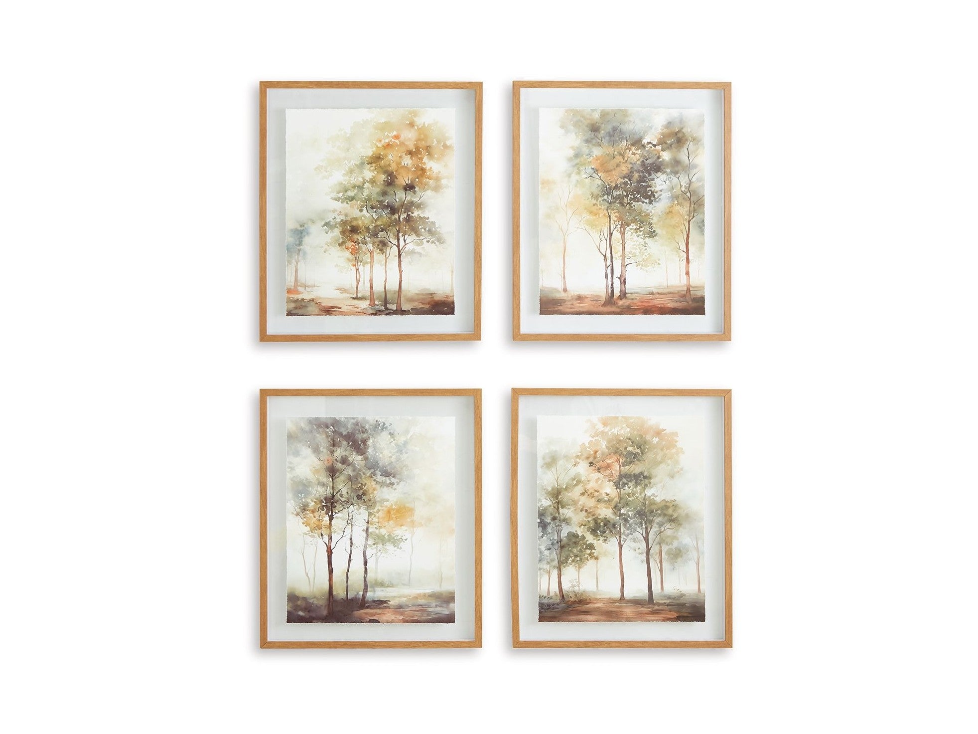 Bryneford - Wall Art Set (Set of 4) - Multi