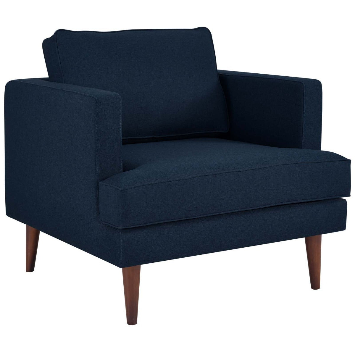 Modway Agile Upholstered Fabric Sofa and Armchair Set