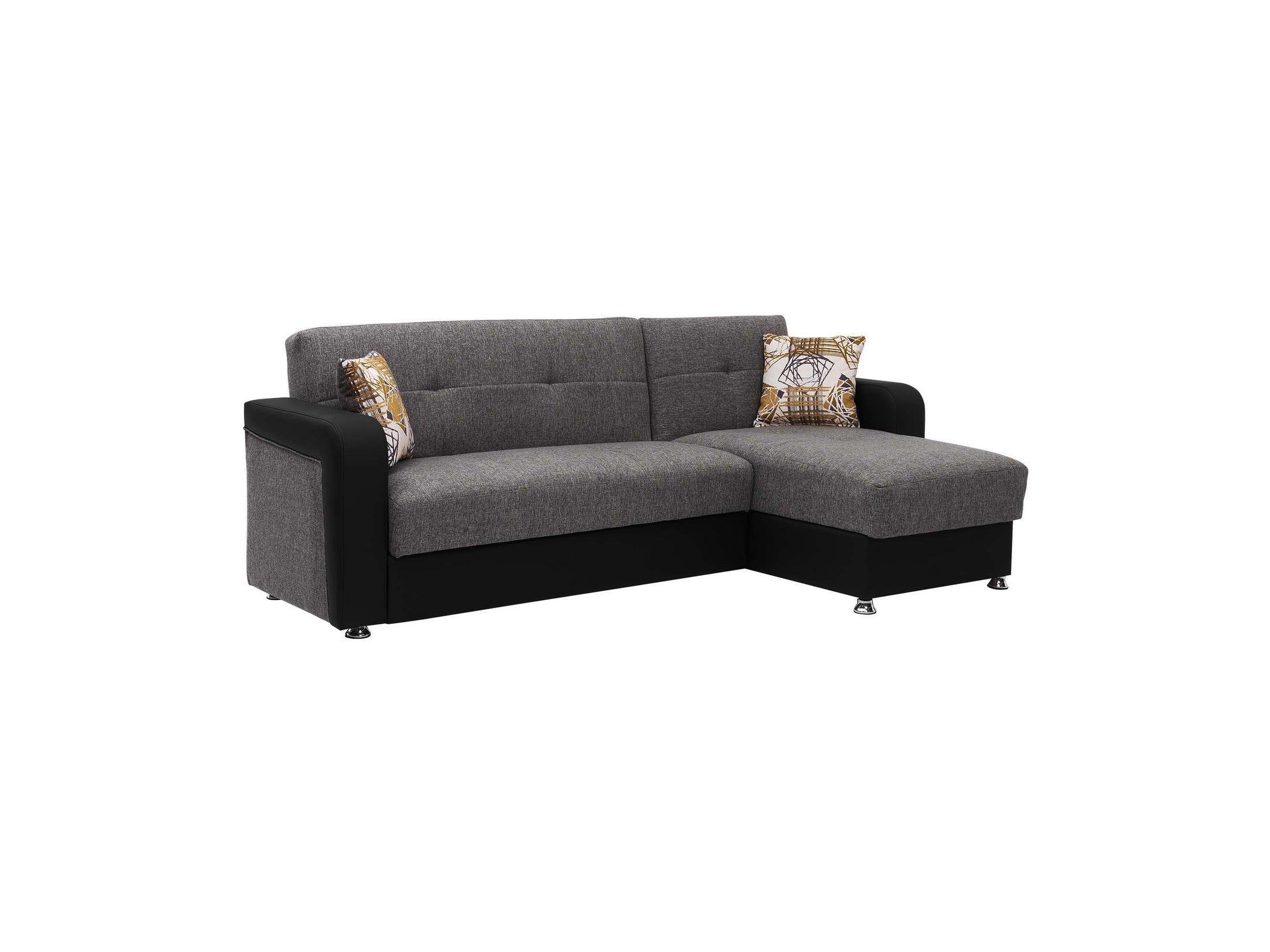 Ottomanson Harmony - Upholstered Convertible Chaise Lounge With Storage