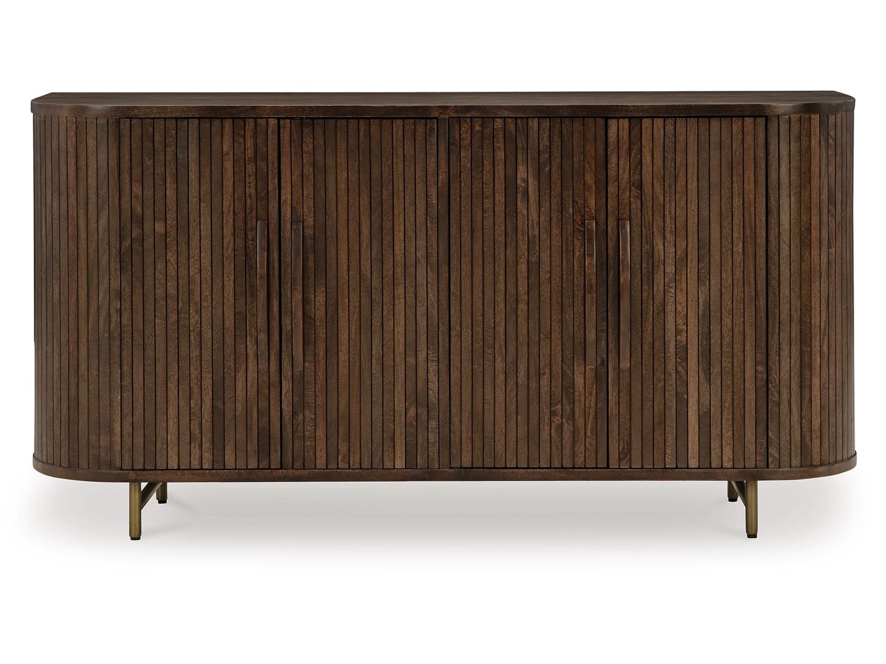 Amickly - Accent Cabinet - Dark Brown