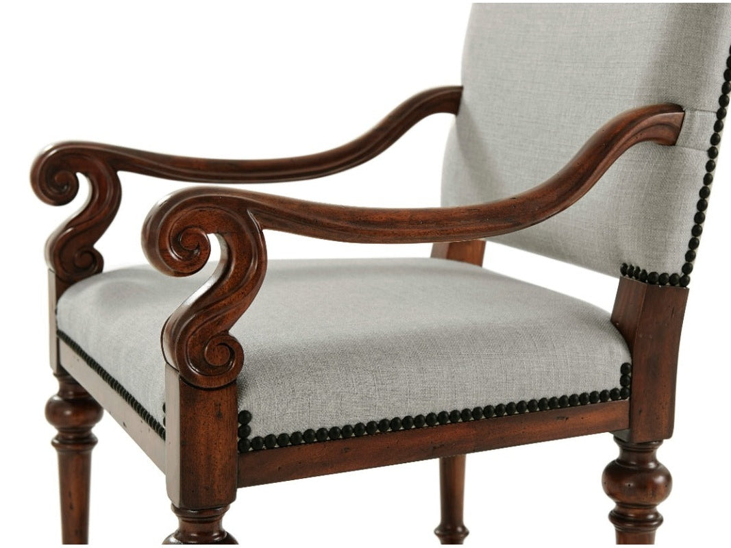 Theodore Alexander Cultivated Dining Armchair