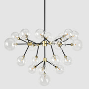 Phoenix - Chandelier - Black / Gold