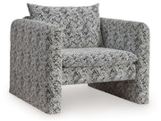 Kenbell - Accent Chair - Black / White