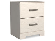 Stelsie - Two Drawer Night Stand - White