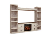 Willowton - Entertainment Center With Fireplace Option