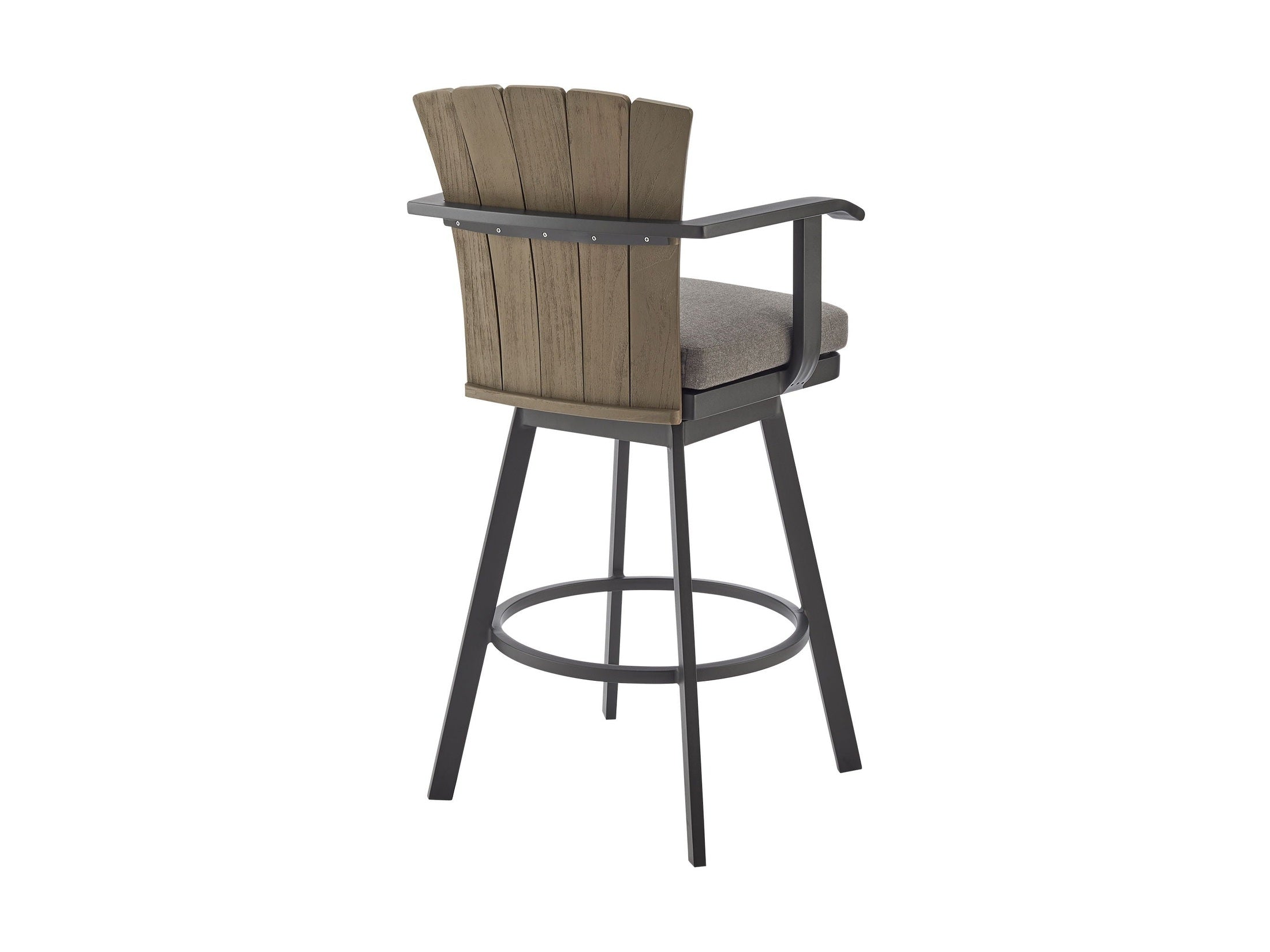 Hazel - Outdoor Patio Swivel Bar Stool