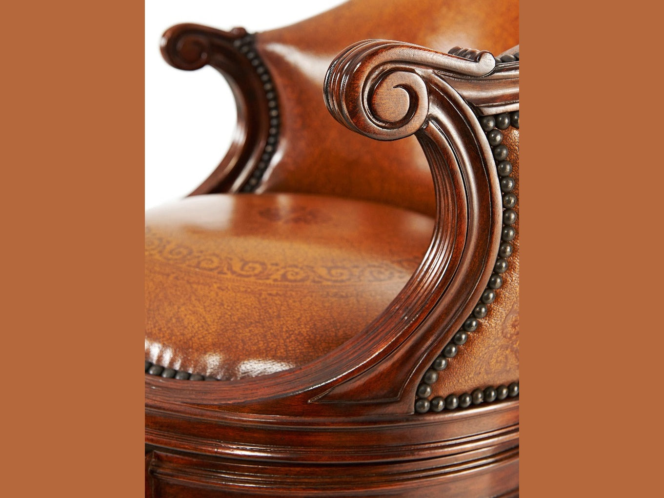 Theodore Alexander Evening at Ease Bar & Counter Stool