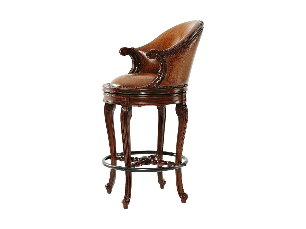 Theodore Alexander Evening at Ease Bar & Counter Stool
