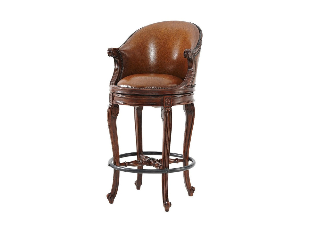 Theodore Alexander Evening at Ease Bar & Counter Stool