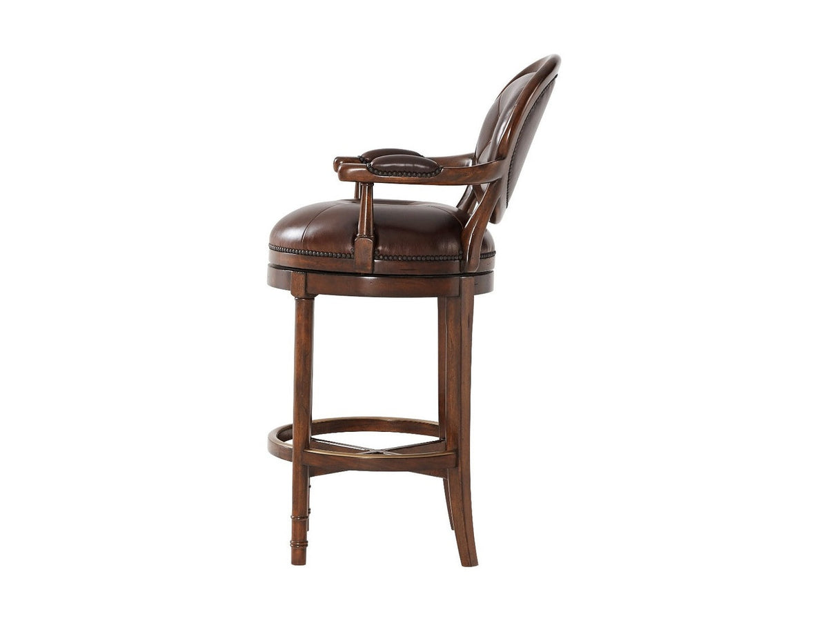 Theodore Alexander At the Barolo Bar & Counter Stool