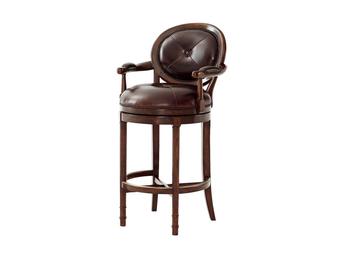 Theodore Alexander At the Barolo Bar & Counter Stool