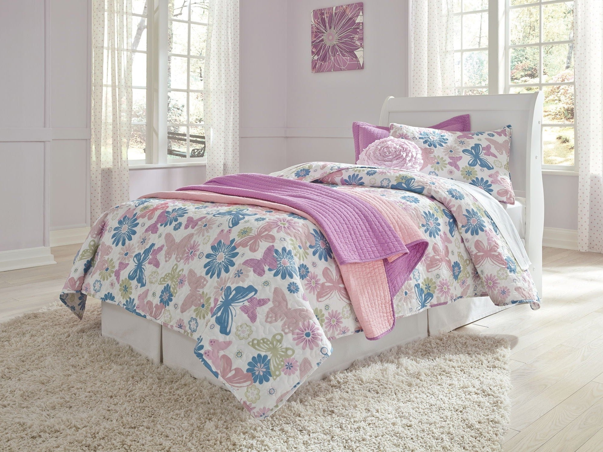 Anarasia - Sleigh Headboard