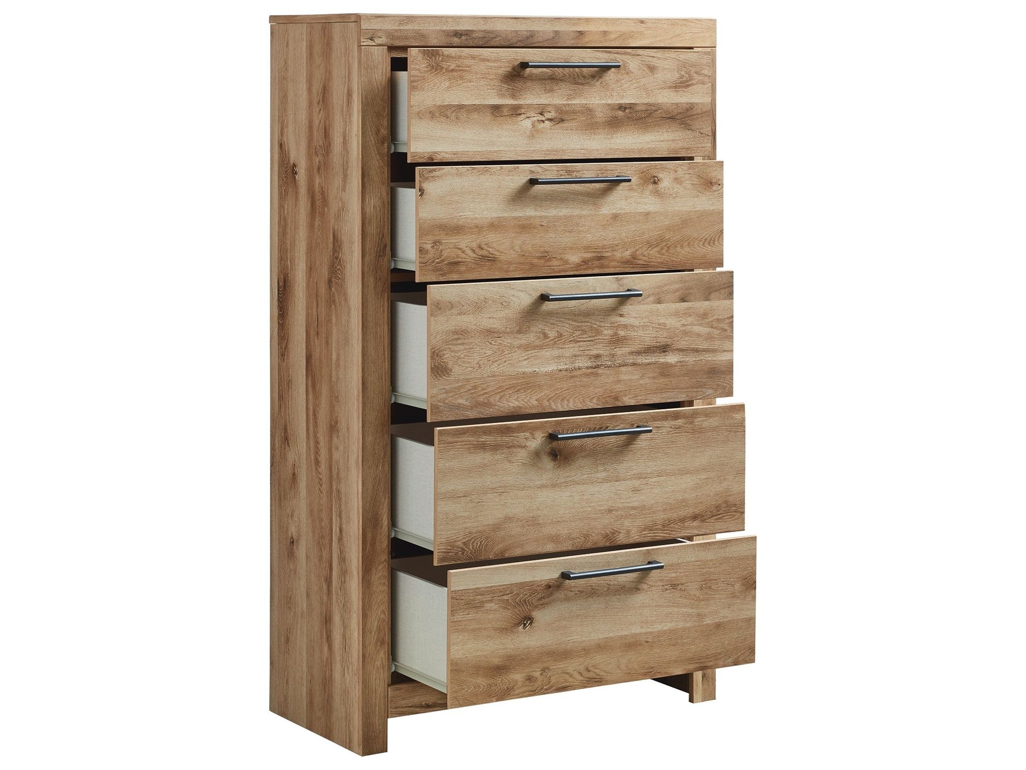 Hyanna - Five Drawer Chest - Tan Brown