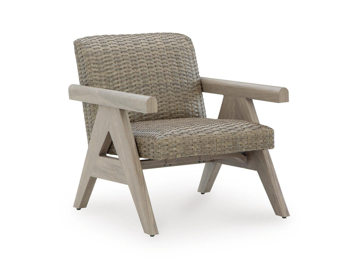 Cliff Trails - Rocking Lounge Chair - Beige