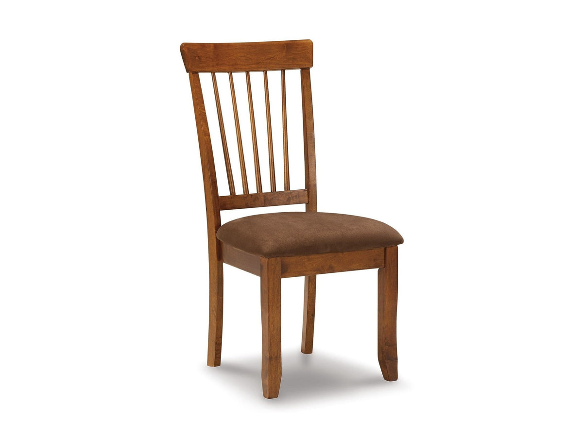 Berringer - Dining UPH Side Chair (Set of 2) - Rustic Brown