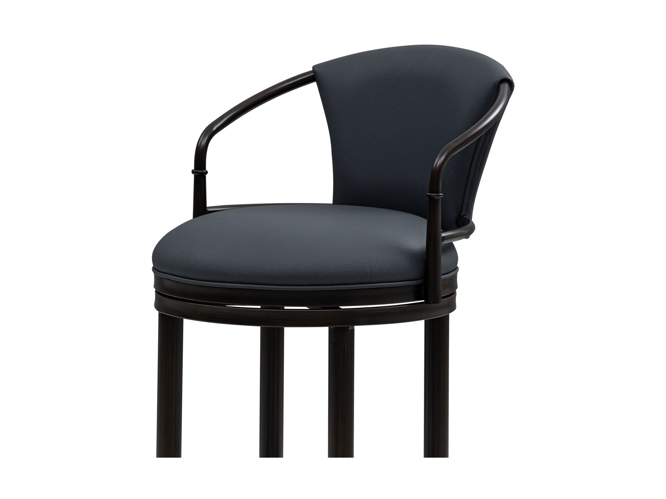 Otis - Upholstered Swivel Counter Height Barstool