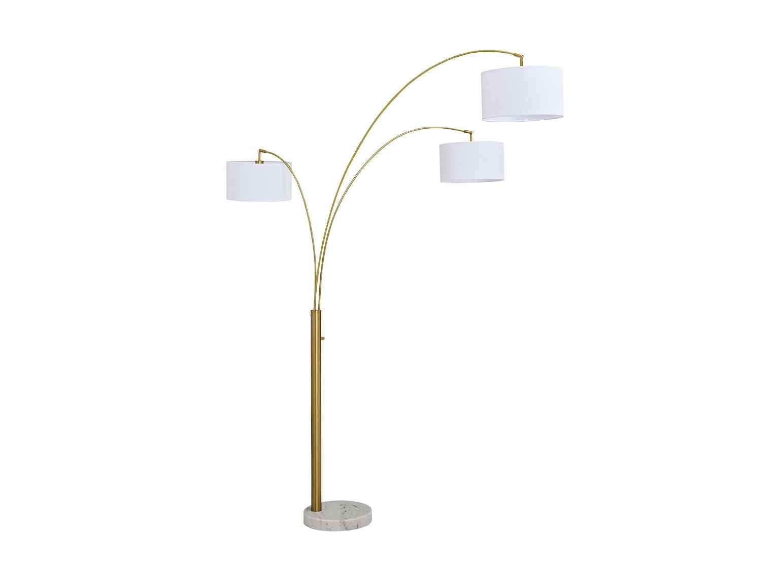 Valo - Metal Arc Lamp - Gold Finish