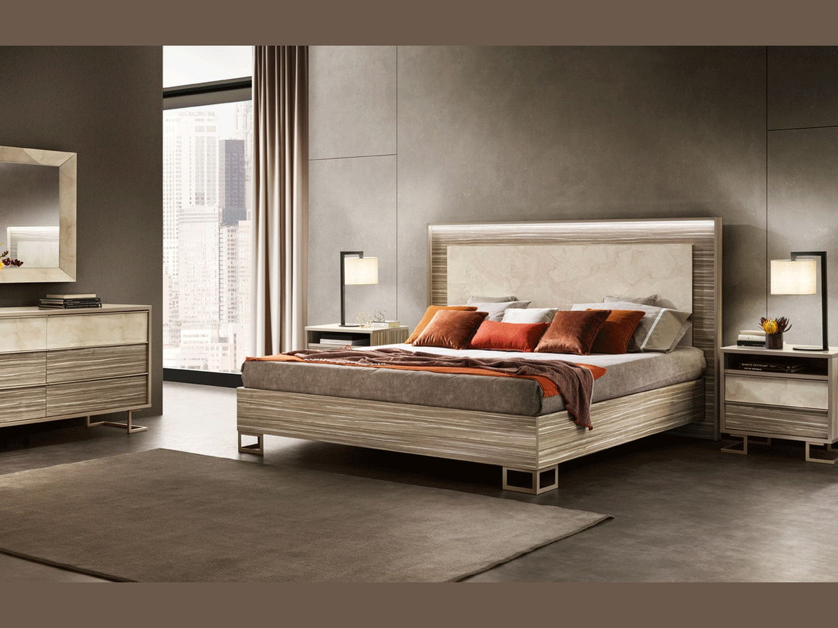 Luce - Double Dresser - Light Beige / Light Brown