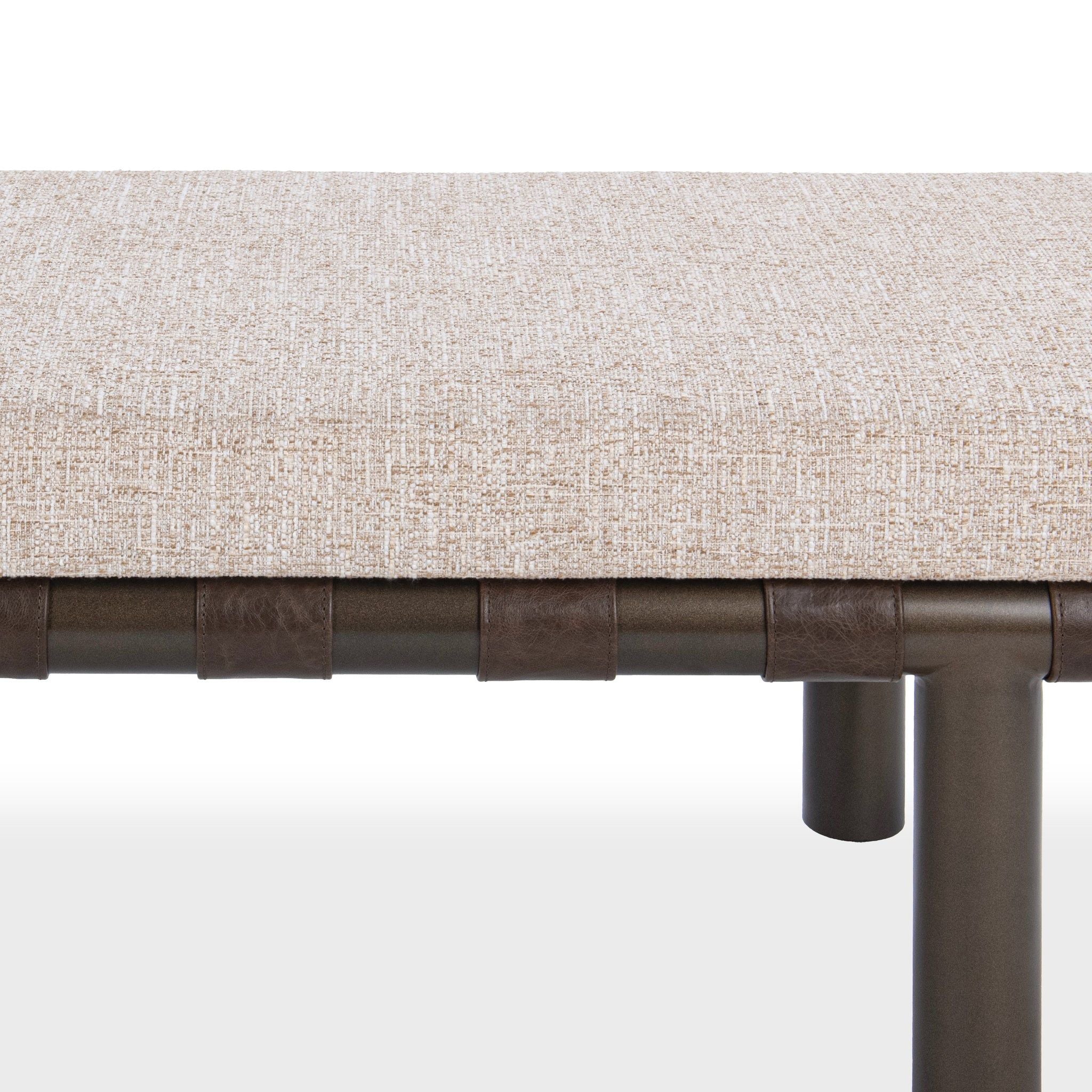 Brooklyn - Accent Bench - Coco Latte