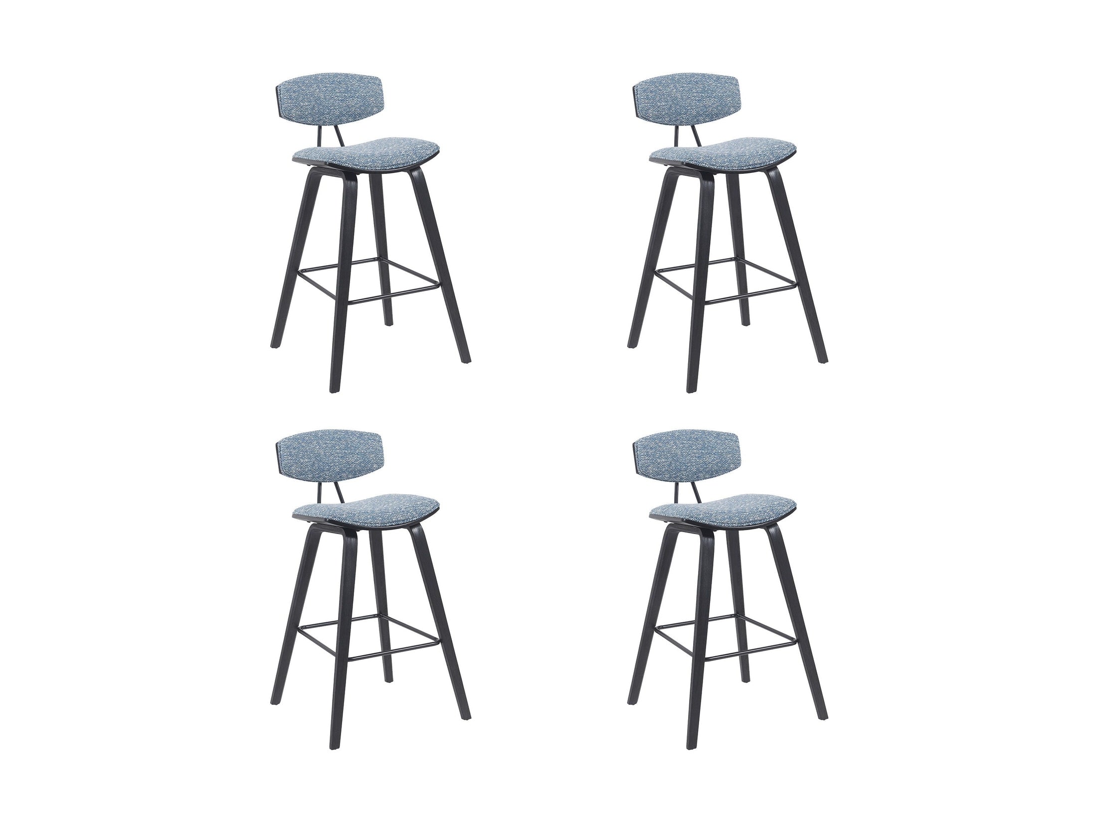 Fox - Mid-Century Modern Bar Stool