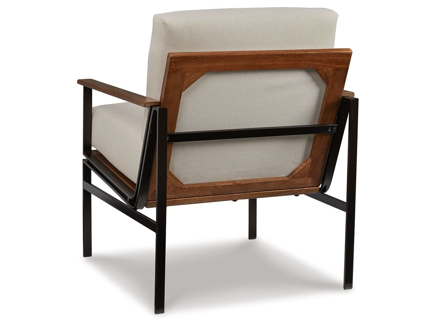 Tilden - Accent Chair - Ivory / Brown