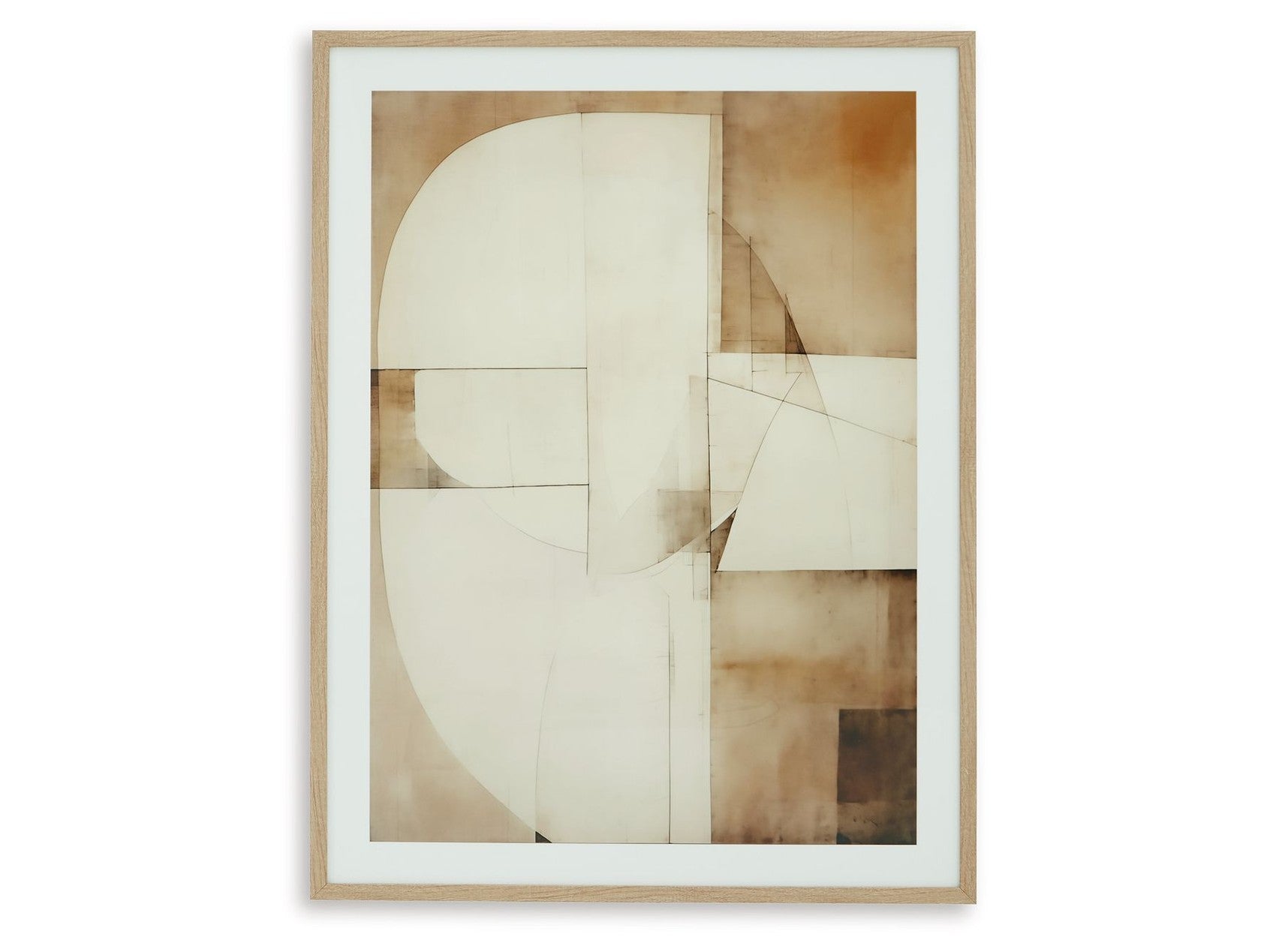 Corlain - Wall Art - Brown / Tan / White