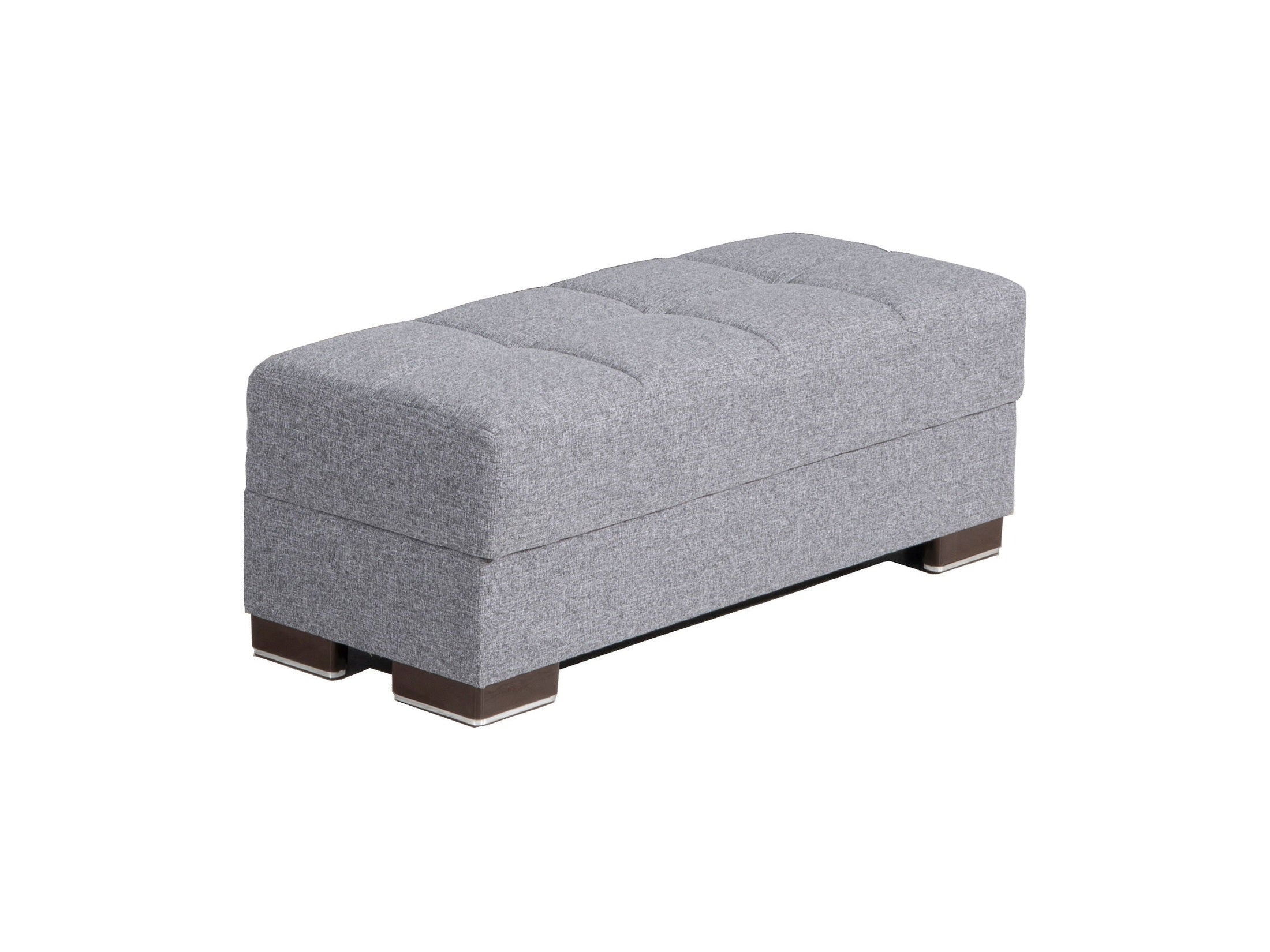 Ottomanson Armada - Upholstered Ottoman With Storage - Polyester