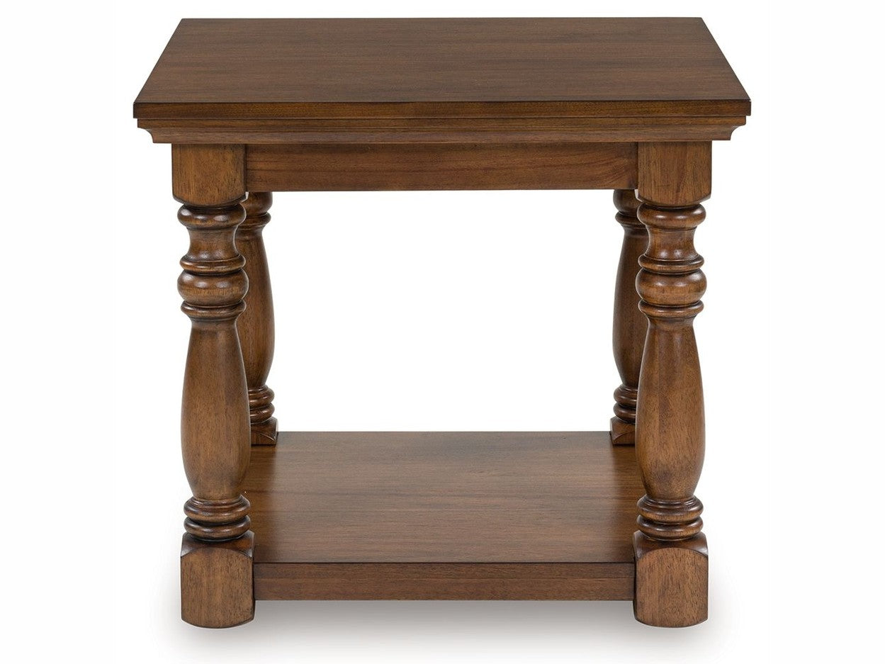 Sturlayne - Rectangular End Table - Brown