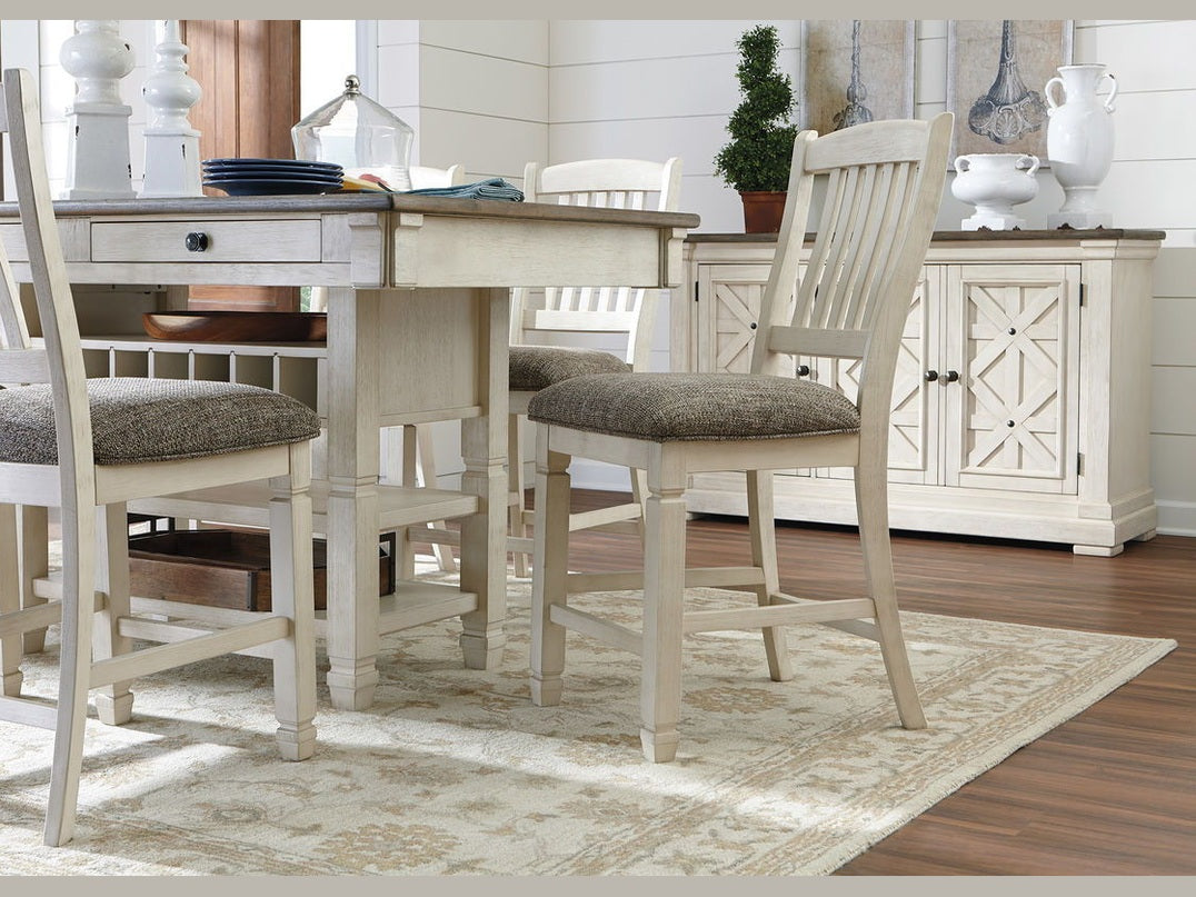 Bolanburg - Rectangular Counter Table Set