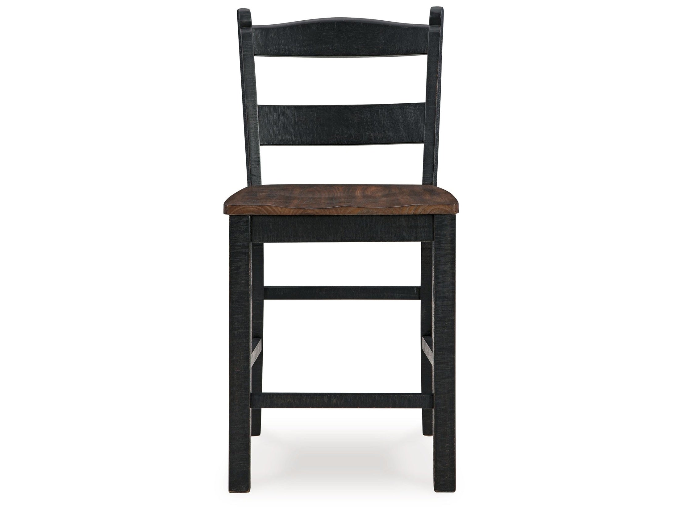 Valebeck - Barstool (Set of 2) - Black / Brown