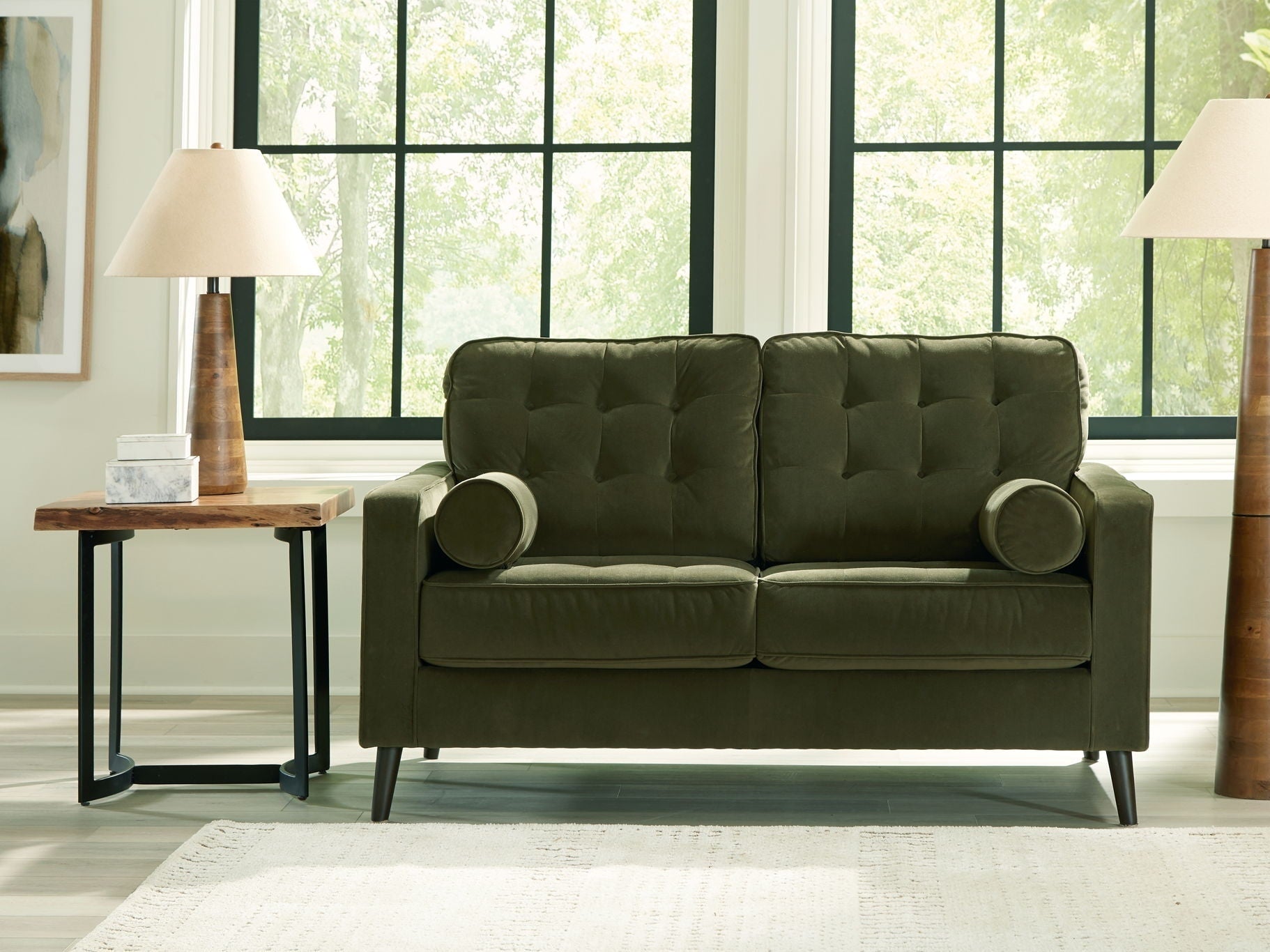 Reveon Lakes - Loveseat - Olive
