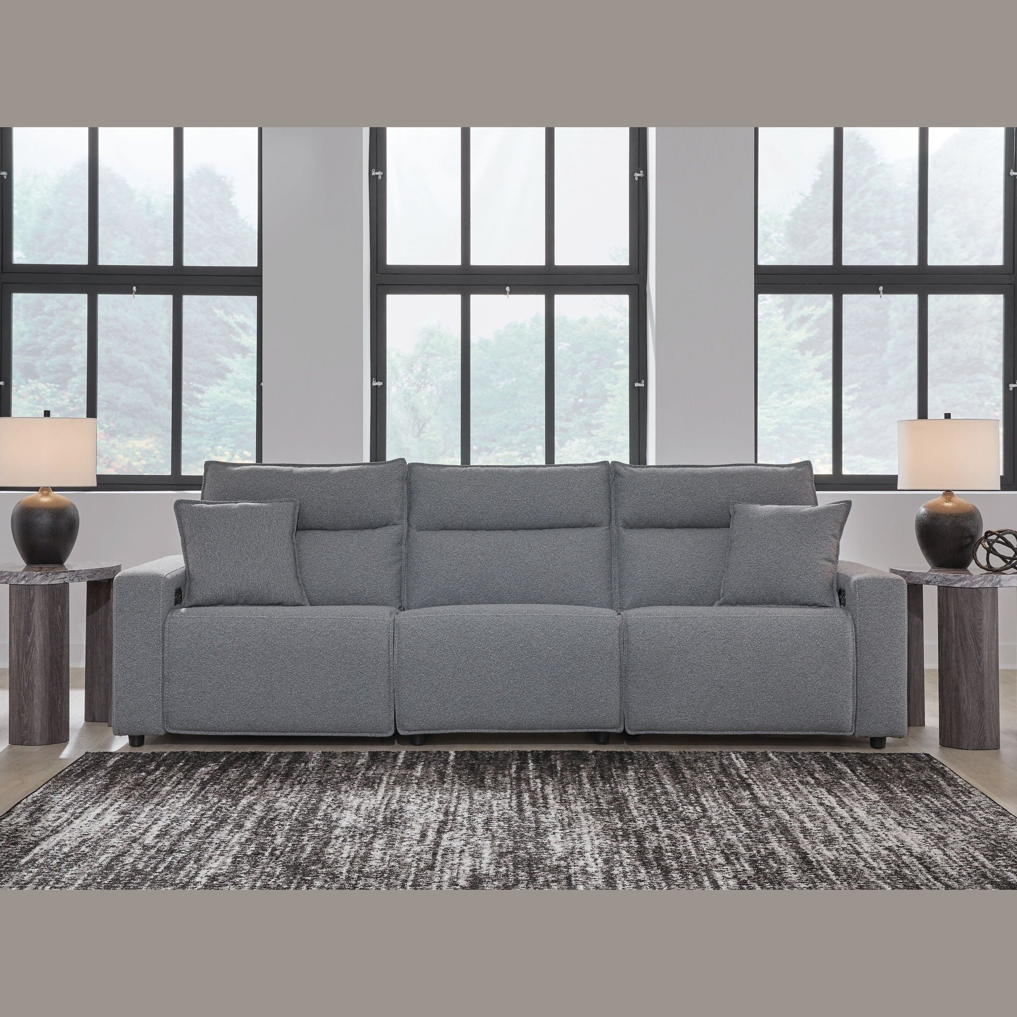 Modmax II - Reclining Sectional - Salt And Pepper