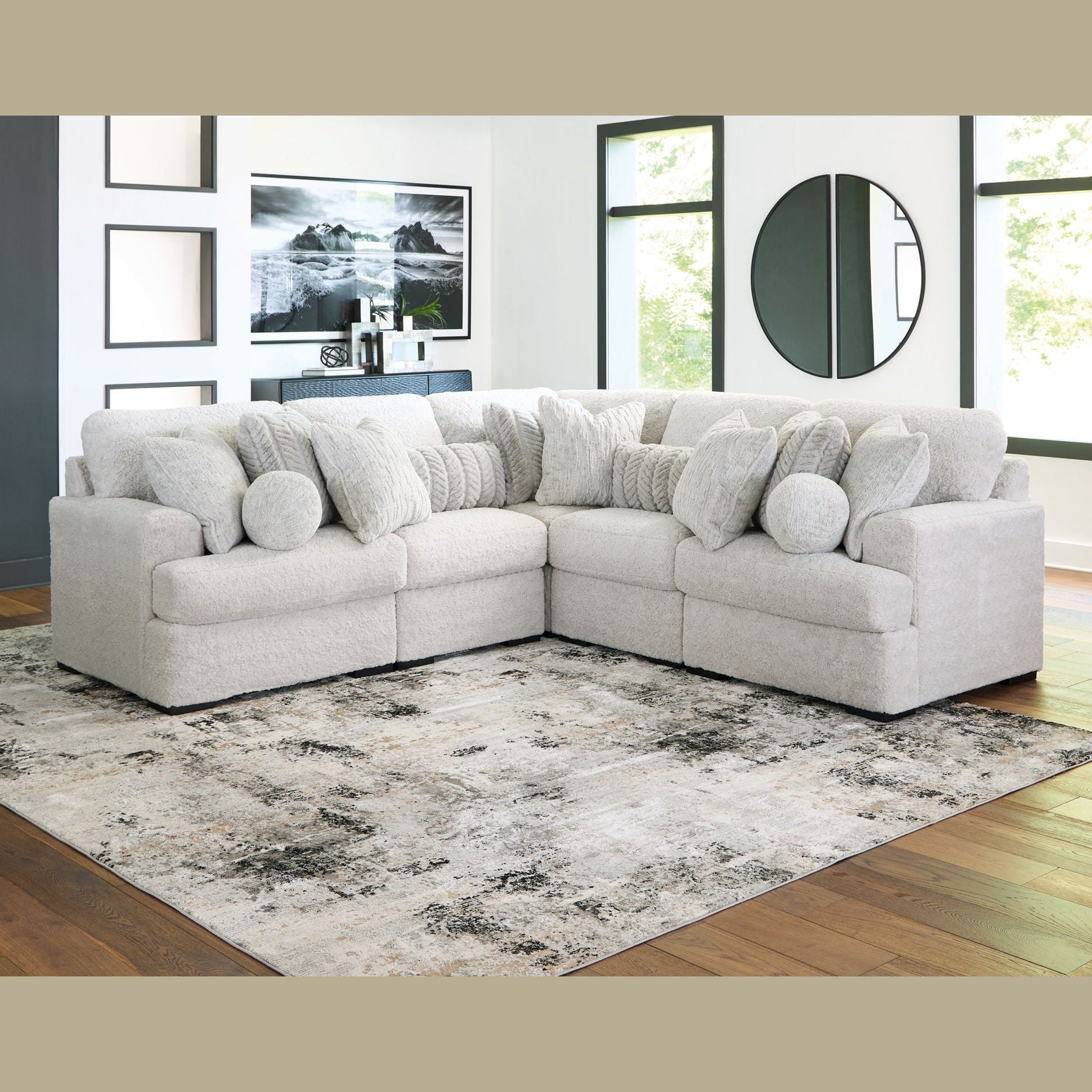 Cuddle Plush Sectional