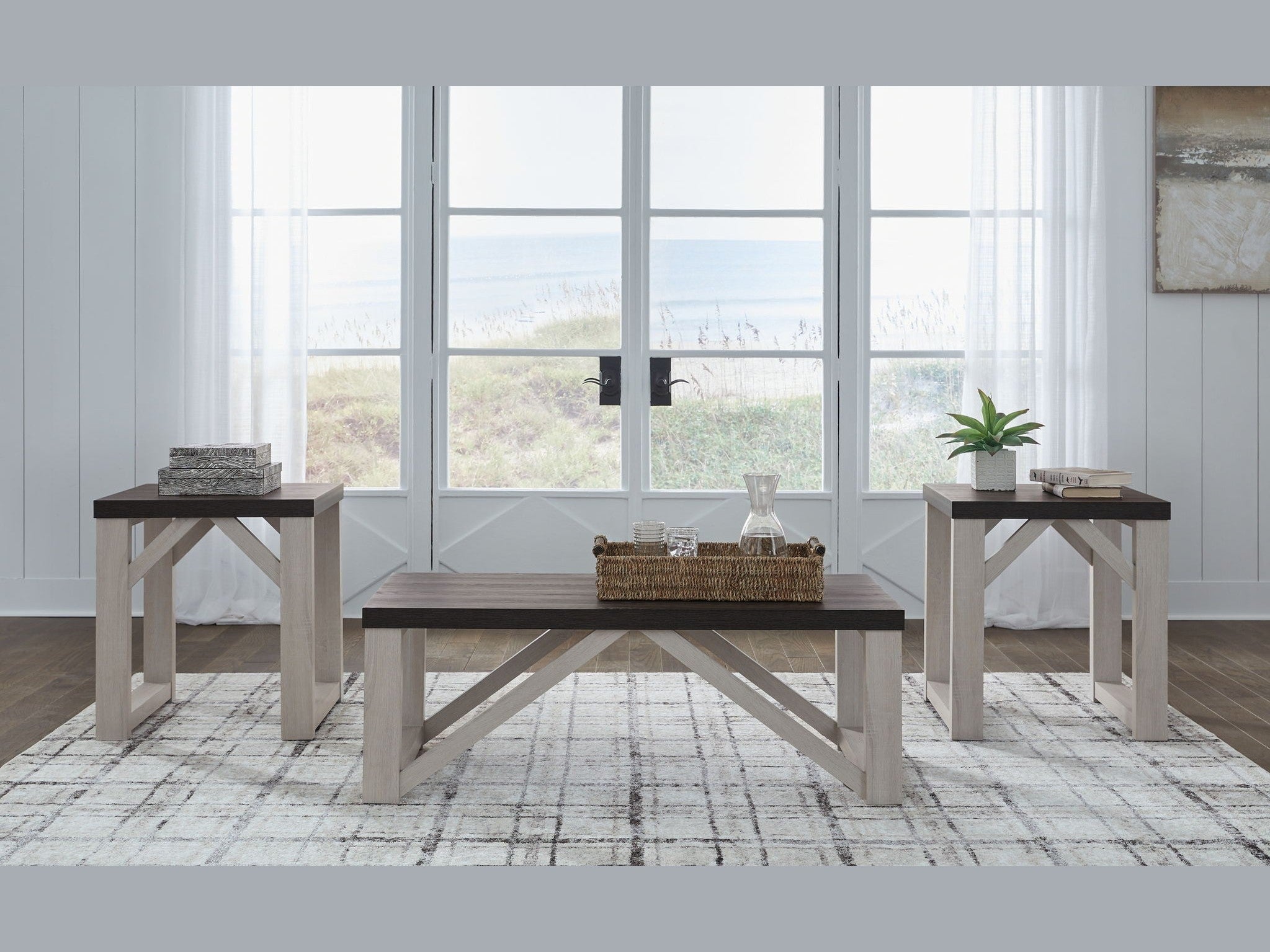 Dorrinson - Occasional Table Set (Set of 3) - Antique White