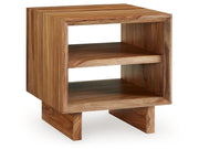Dressonni - Square End Table - Brown
