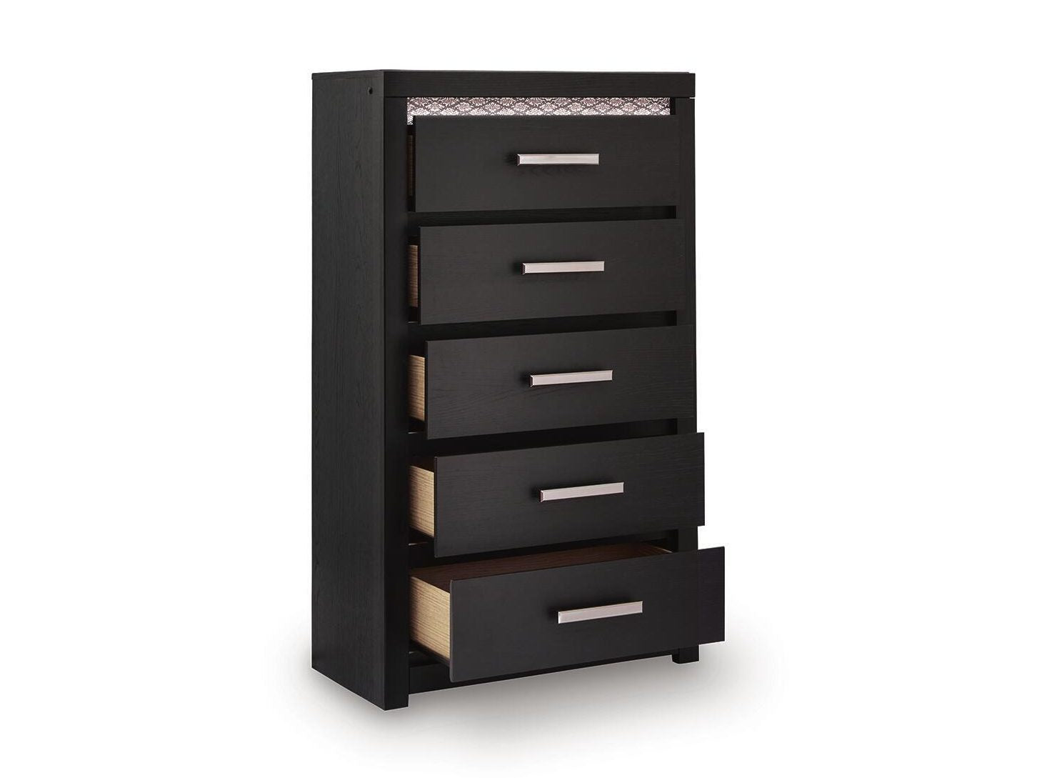 Brizmore - Five Drawer Chest - Black