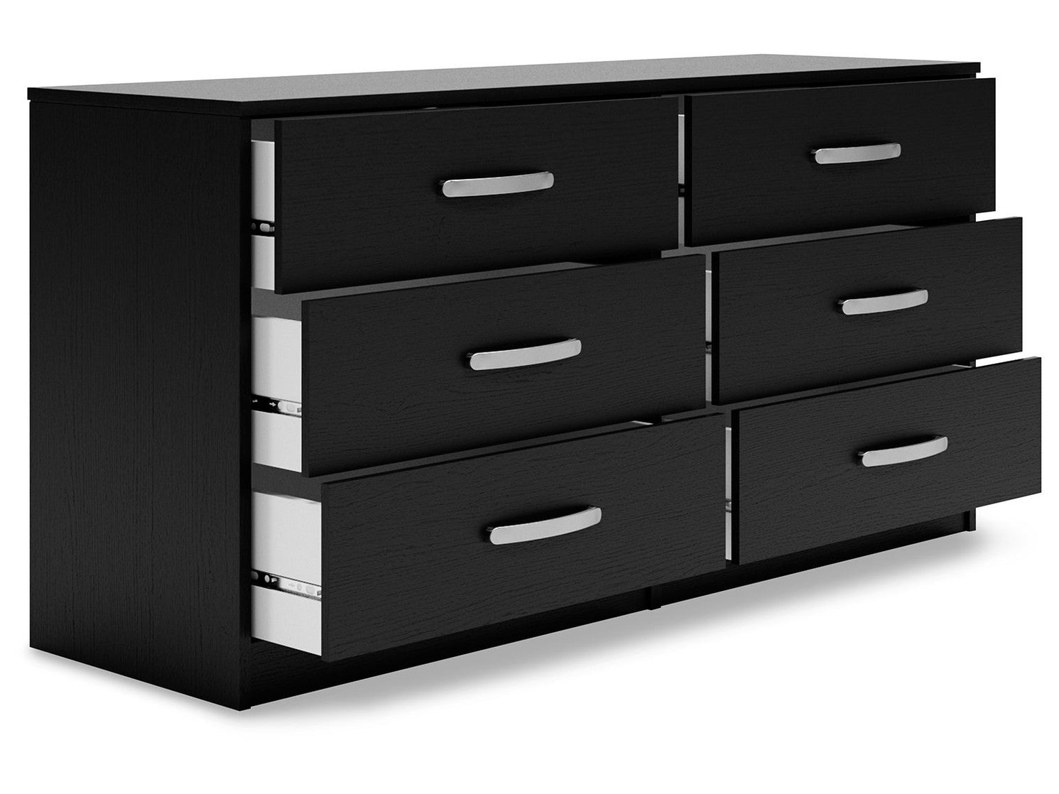 Finch - Six Drawer Dresser - 29'' Height - Black