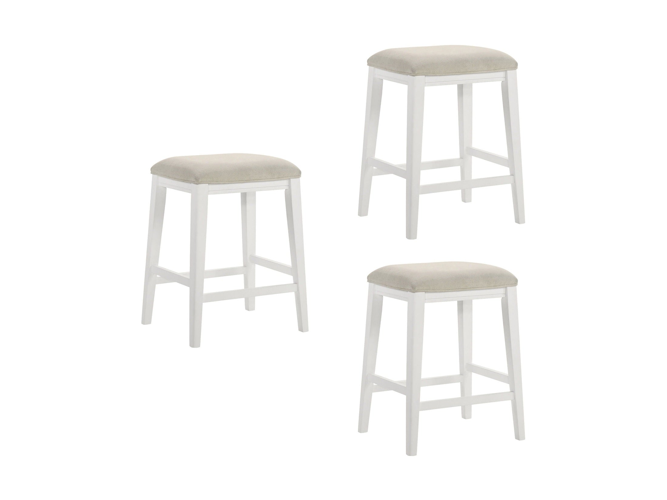 Jane - Contemporary Transitional Wood Counter Height Kitchen Bar Stool