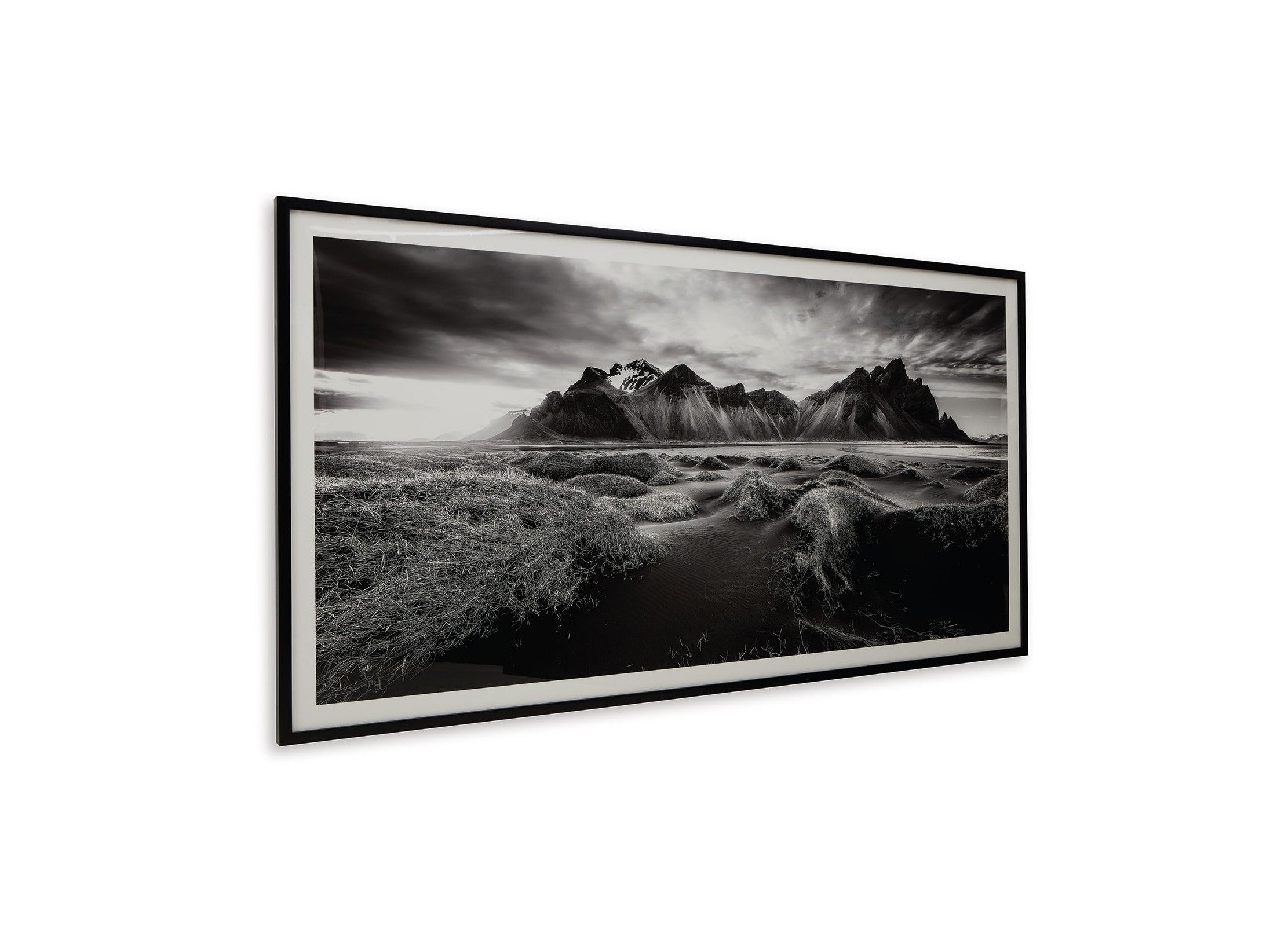 Delstone - Wall Art - Black / White