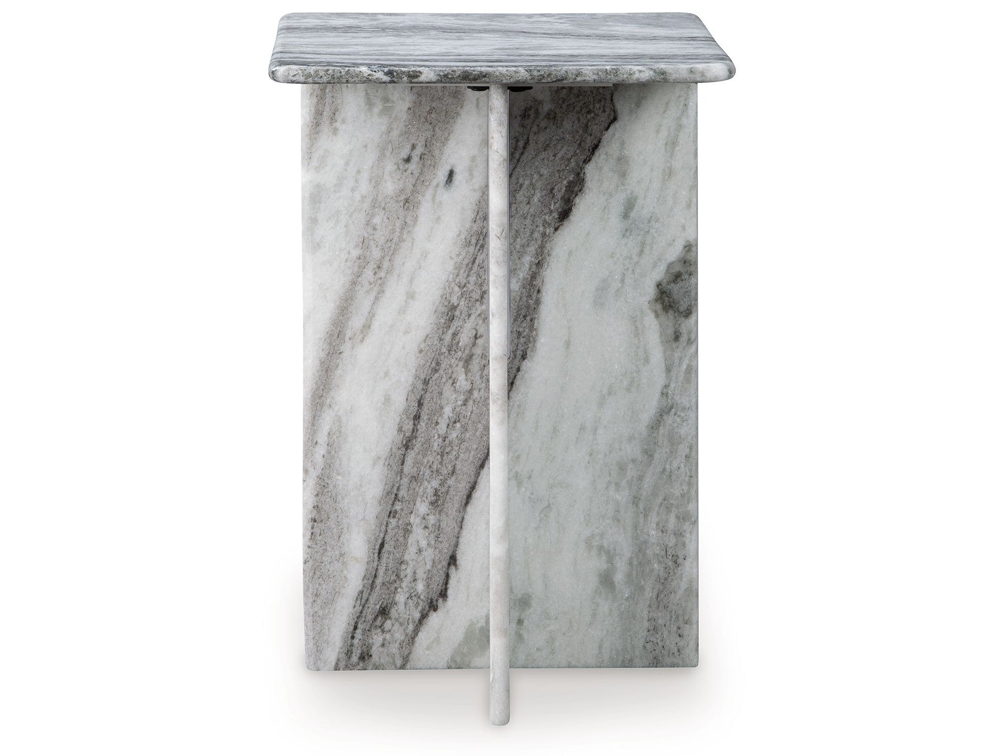 Keithwell - Square Accent Table - Gray